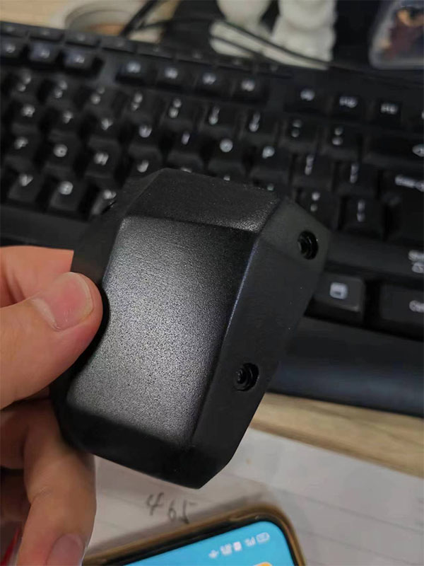 matte finish 3D printed part pièce imprimée en 3D au fini mat