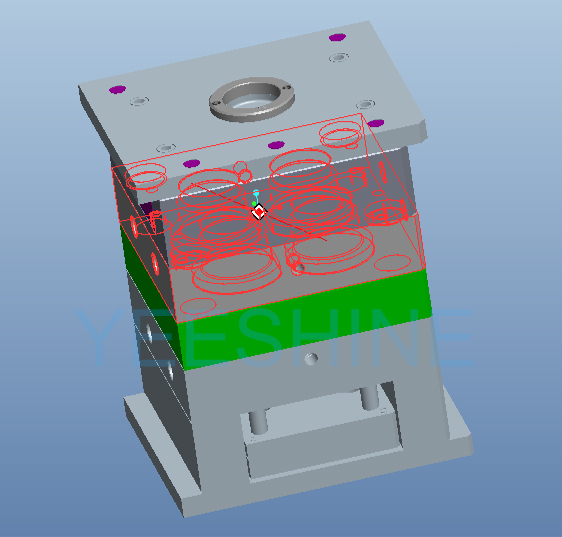 Moulage par injection de tasse en PP