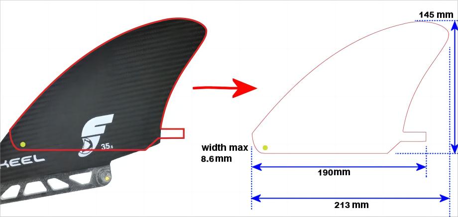 dessin des pièces en TPU